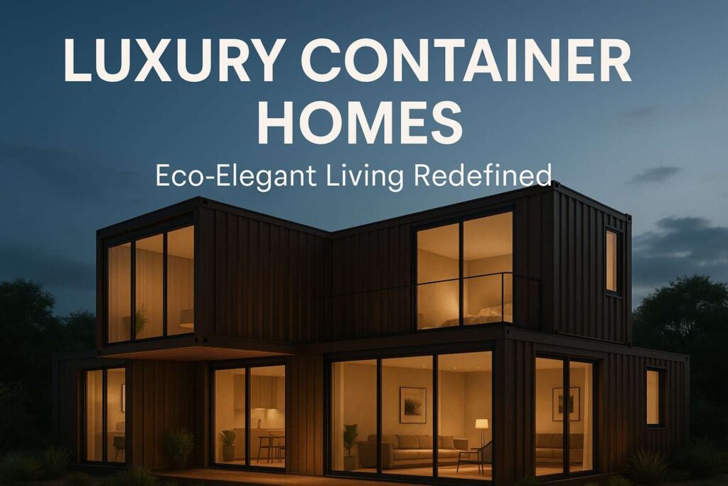Eco-Elegance Unboxed: Exploring Luxury Container Homes
