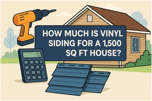 how much is vinyl siding for a 1,500 sq ft house