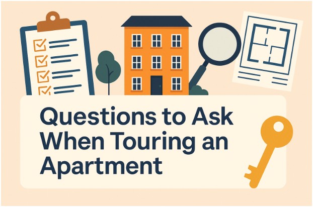 questions to ask when touring an apartment