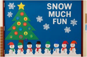 Christmas Door Decoration Ideas for School That Bring the Holiday Magic