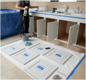 What Should You Do First Before Painting Bathroom Cabinets?
