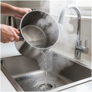 Does Pouring Boiling Water Down the Drain Help?