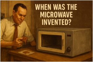 when was the microwave invented