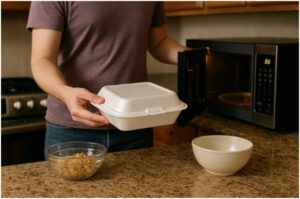 can you microwave paper plates