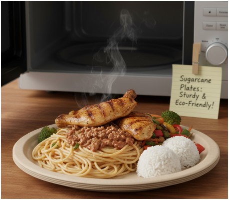 Sugarcane (Bagasse) Plates