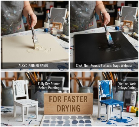 What Surfaces Help Paint Dry Fast?