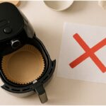 Can you put wax paper in an air fryer