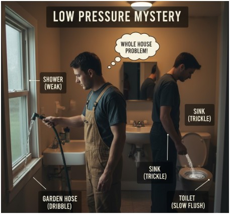 Why Is My Shower Pressure So Low?