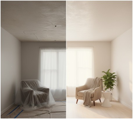 What Type of Paint and Tools Work Best for Popcorn Ceilings?