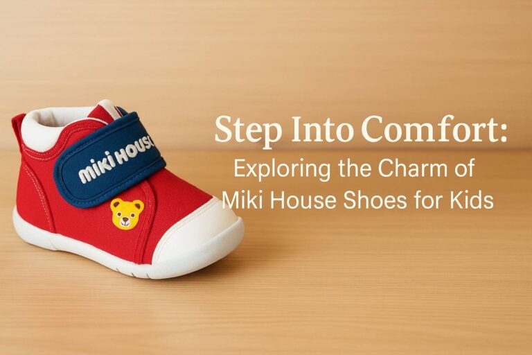 Step Into Comfort: Exploring the Charm of Miki House Shoes for Kids