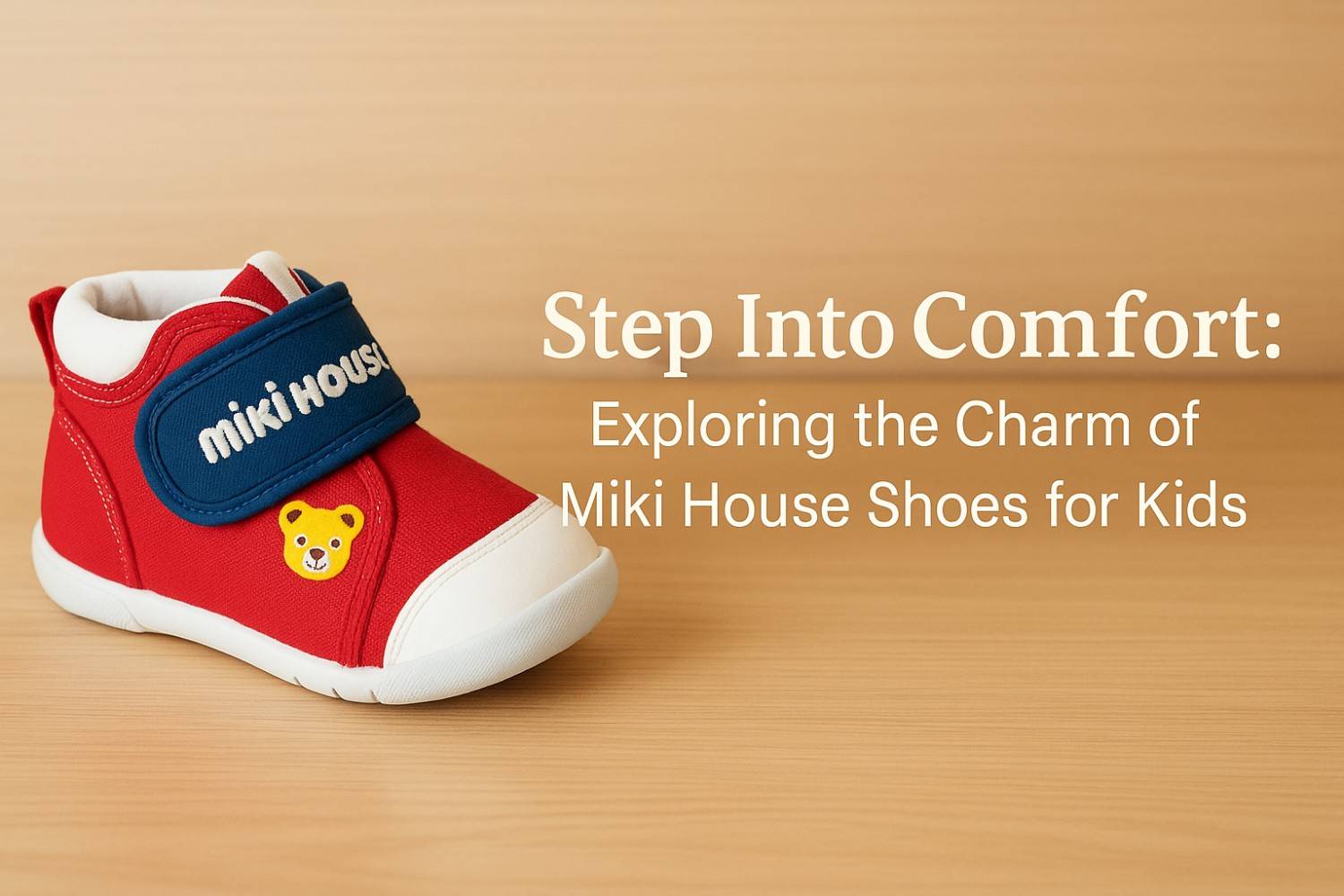 Step Into Comfort Exploring the Charm of Miki House Shoes for Kids