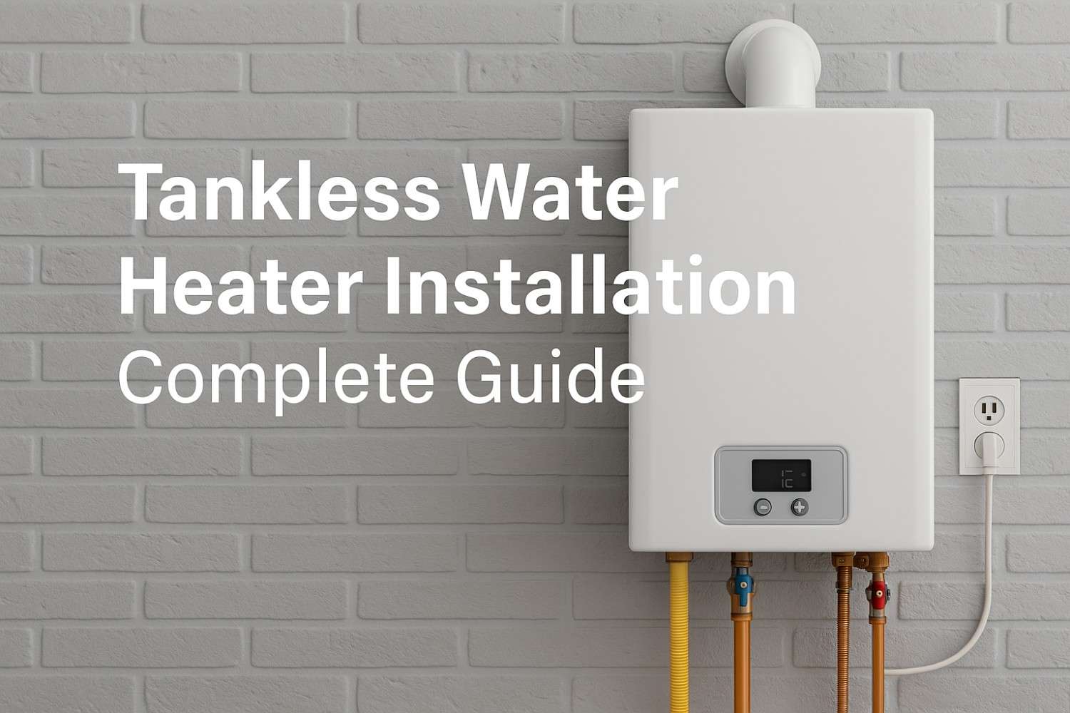Tankless Water Heater Installation Steps, Best Practices & What to Expect