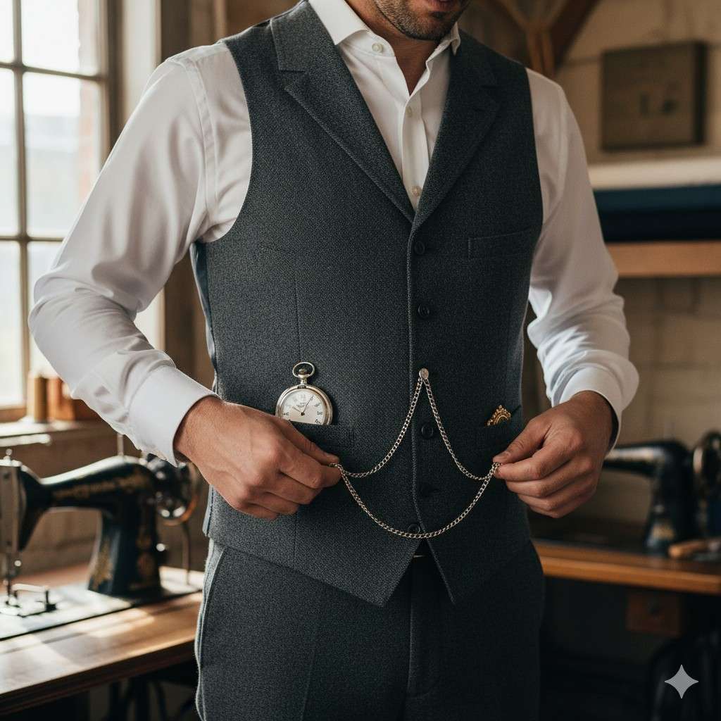 With a Waistcoat or Vest The Timeless Classic