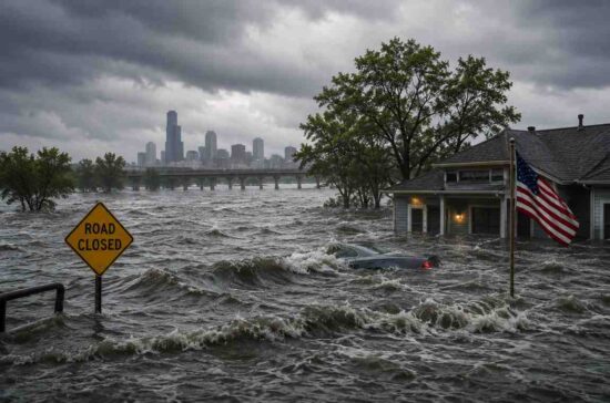 Uncontrollable Water Inundation and Active Flooding